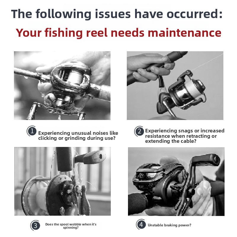 Fishing Reel Maintenance Wrenc - Reel Repair Kit recension och pris